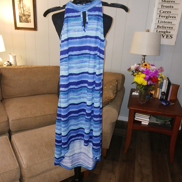 AND Dress in size L large blues colors - Picture 1 of 6